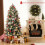 Árbol de Navidad artificial preiluminado de 180 cm con luces LED 4