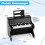 25-Key Kids Digital Piano, Adjustable Speed, Black 2