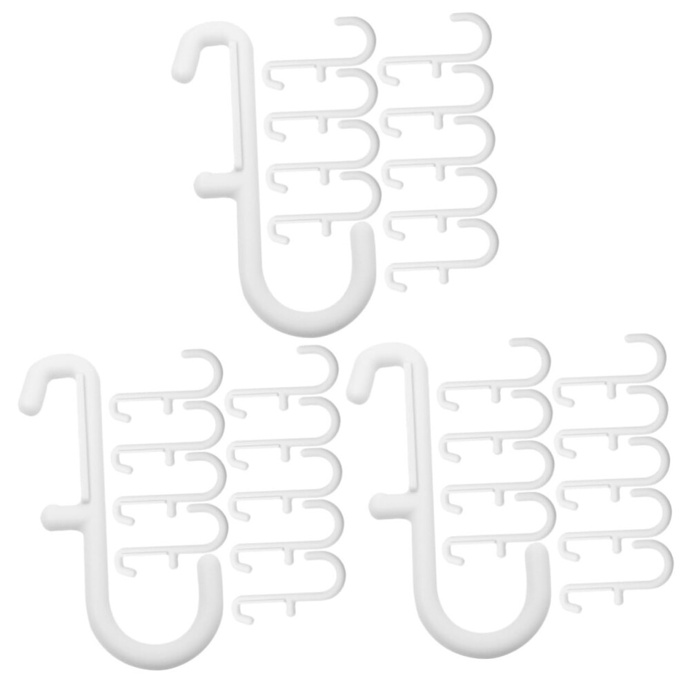 30Pcs White Plastic J Shaped Pegboard Hooks For Garage Kitchen Quick Tool Access And Storage 9164114498878