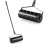Lawn Aerator Roller with Handle & Spikes, 44 x 128 cm, Black 1