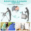 Foldable Baby High Chair with Recline & Adjustable Height 3