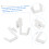 20pcs Pegboard Hooks JShaped Plastic for Garage Kitchen Bedroom Quick Access SpaceSaving Storage 3