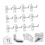 12pcs Metal Pegboard Hooks for Tools, Garage Organization, Easy Install, Durable Space Saving Design 3