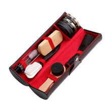 Shoe Cleaning Kit 10 Pcs Professional Leather Shoe Care Set with Brushes Cloth and Storage Box