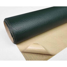 Dark Green Leather  Patch Self Adhesive Kit for Couch Car Seats Sofa Furniture 6x50in