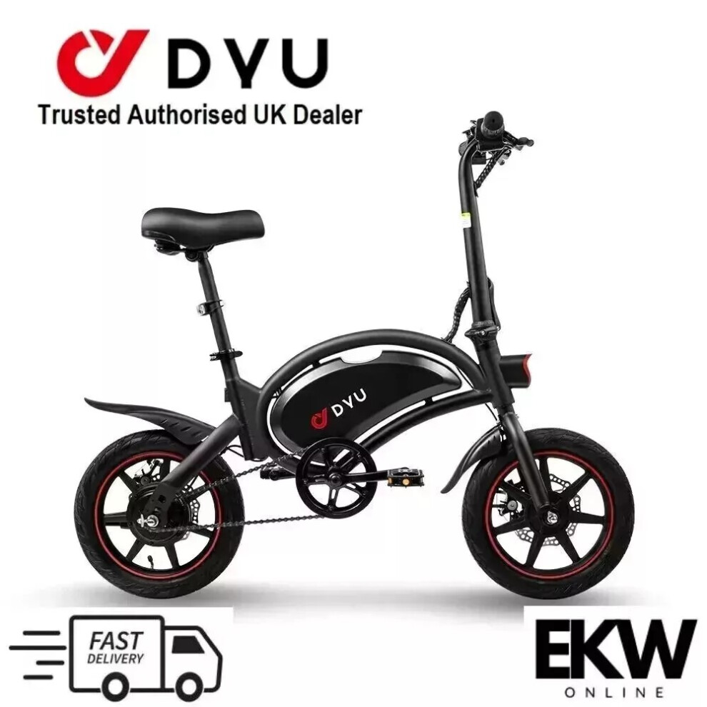 Dyu D3f 14" Lightweight Folding Electric Bike 250W