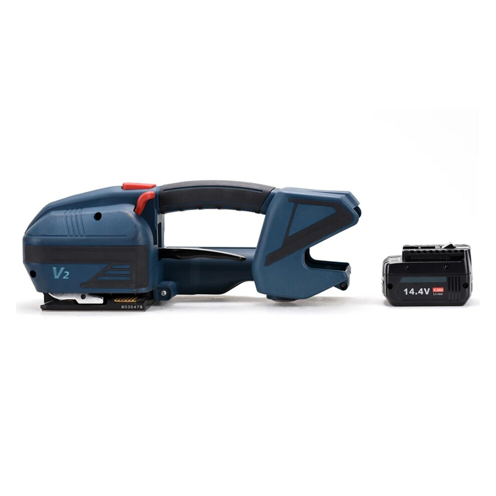 Battery Powered Electric Strapping Tool V2, Speed Automatic Friction Weld Binder For 1316Mm Pet And Pp Belt 9174973377160