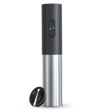 Electric Wine Bottle Opener Set with Foil Cutter, Battery Powered Automatic Corkscrew, 2 Pack Black Ref: 8339