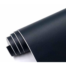 Leather Patch Large Self Adhesive Waterproof Scratch Resistant for Furniture Couch Navyblue 138x54 Inch