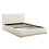 Upholstered bed, 4ft6 double bed 135×190cm, Sturdy bed slats 13