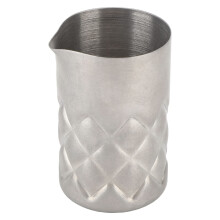 60ml 304 Stainless Steel Cocktail Shaker with Scale, Seamless Mixing Glass for Bar