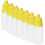 50Pack 10ml Yellow PE Eye Drop Bottles Squeezable 2x6cm 1
