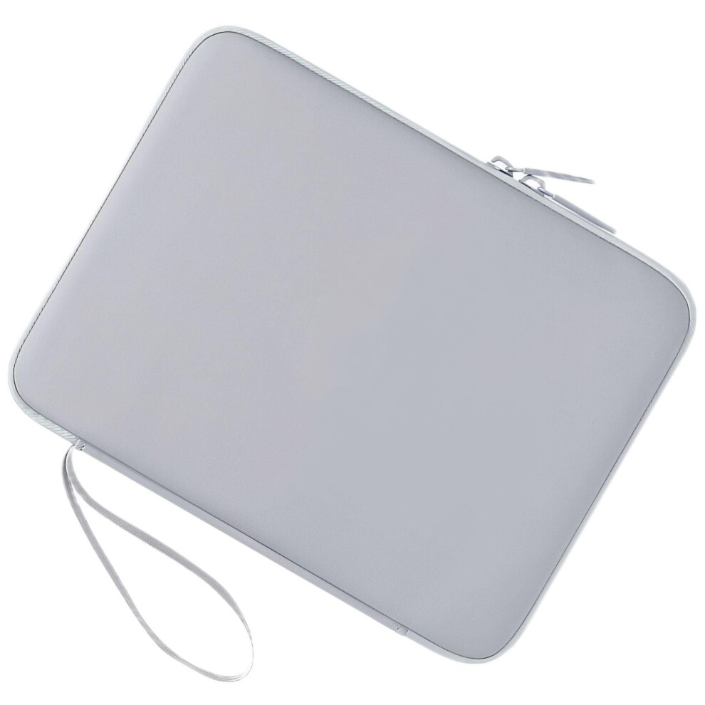 Sleeve For Ipad Waterresistant Pu Leather Tablet Case With Wrist Strap Slim Protective Gray 9113335945555