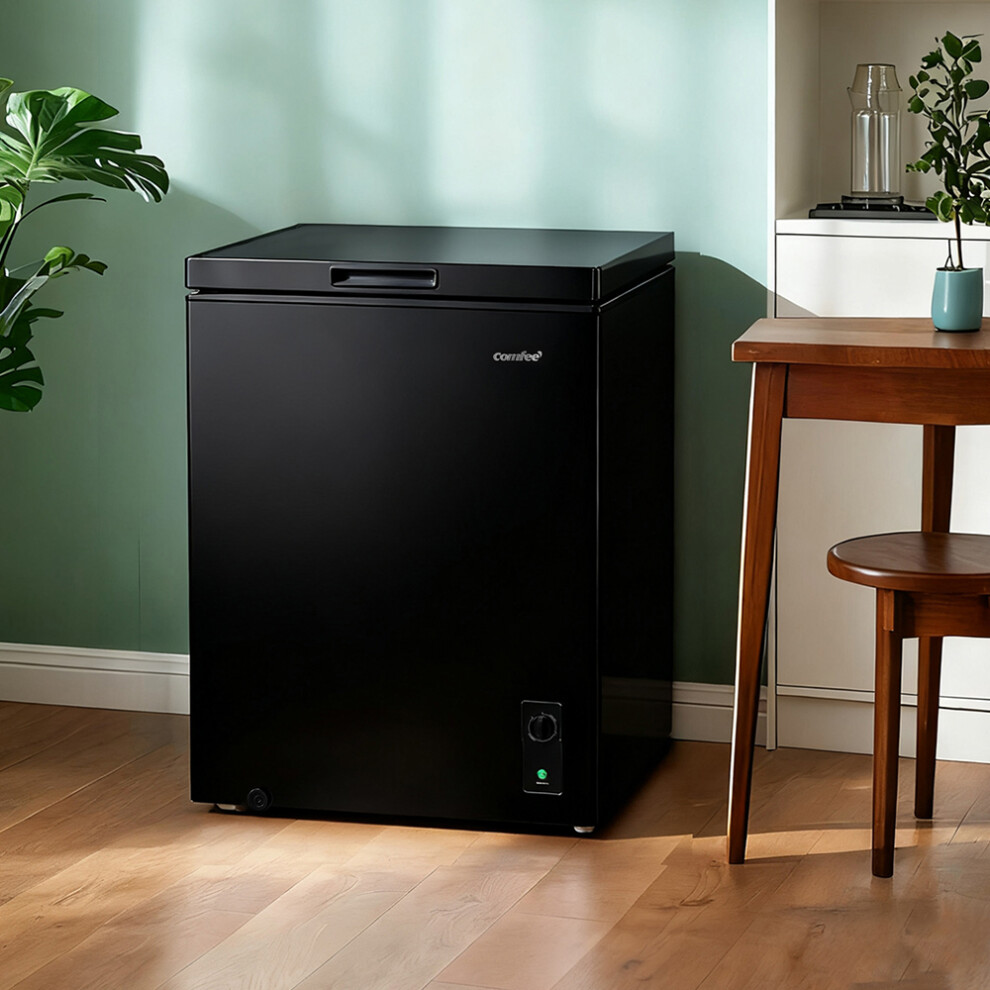 99L Freestanding Chest Freezer with Inverter Compressor, Black-image-OPC-PDYTJ59-NEW