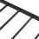 Metal bed, 3FT single bed 90x190cm, With a PU-upholstered headboard 15