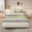 Upholstered bed, 3ft single bed 90×190cm, Sturdy bed slats 4