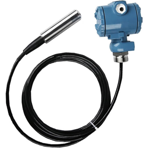 RS485 Modbus Diesel Fuel Tank Level Sensor with 10m Cable, 2m Range Liquid Capacitance Transmitter 1