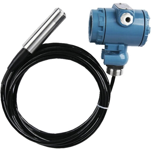 RS485 Modbus Diesel Fuel Tank Level Sensor with 10m Cable, 2m Range Liquid Capacitance Transmitter 2