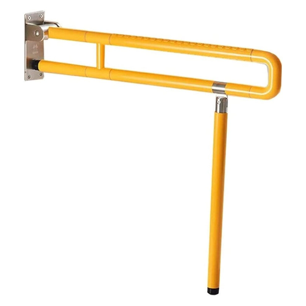 Grab Bars Foldable Wall Mounted Bathroom Safety Rail with Non Slip Grip for Elderly and Disabled