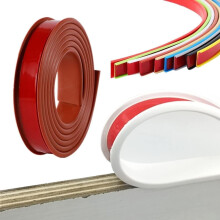 Self Adhesive U Shaped Edge Trim 1M Brown 14mm Furniture Edge Protector Strip Durable Flexible Cut to Fit
