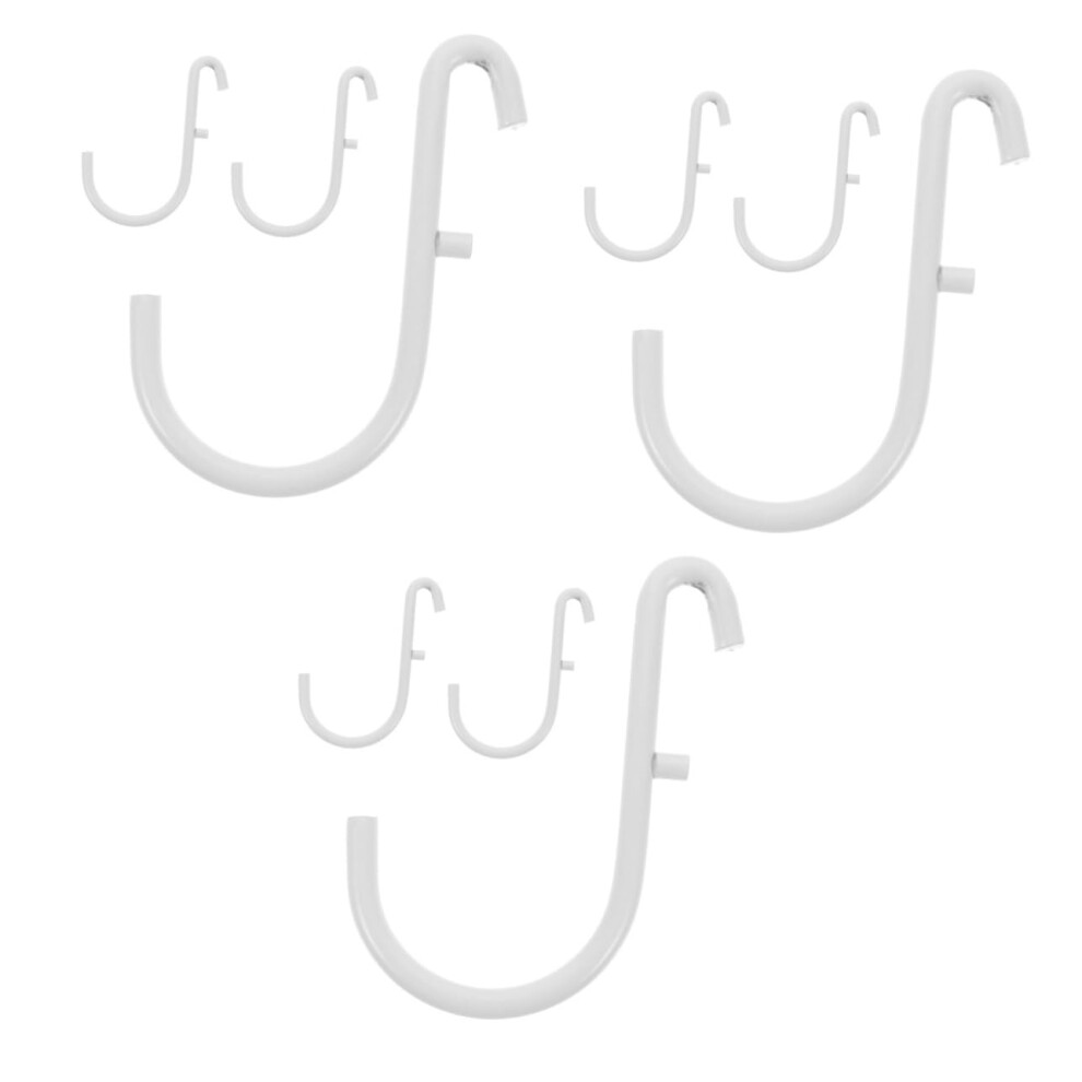 9Pcs Heavy Duty Stainless Steel Pegboard Hooks With Antislip Design For Garage And Tool Storage 9164114508607