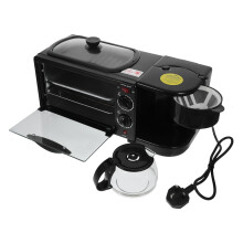 Breakfast Oven 3 In 1 Electric Breakfast Maker For Home With Uk Plug