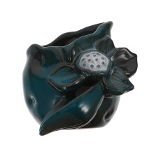Garden Fountain Spout Ceramic Water Feature Accessory Rustic Design for Indoor Outdoor Use Multicolor