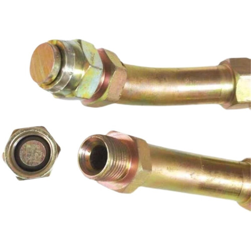 Excavator Hydraulic Quick Coupling 1 Inch Assembly, Quick Attachment Conversion and TimeSaving Installation 2