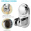 Adjustable Shower Head Holder with Suction Cup, 360 Rotating Wall Mount Bracket, Tool Install 3