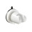 Adjustable Shower Head Holder with Suction Cup Mount for Bathroom Wall, White Bracket Ref: 5920 1