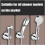 Adjustable Shower Head Holder with Suction Cup Mount for Bathroom Wall, White Bracket Ref: 5920 2