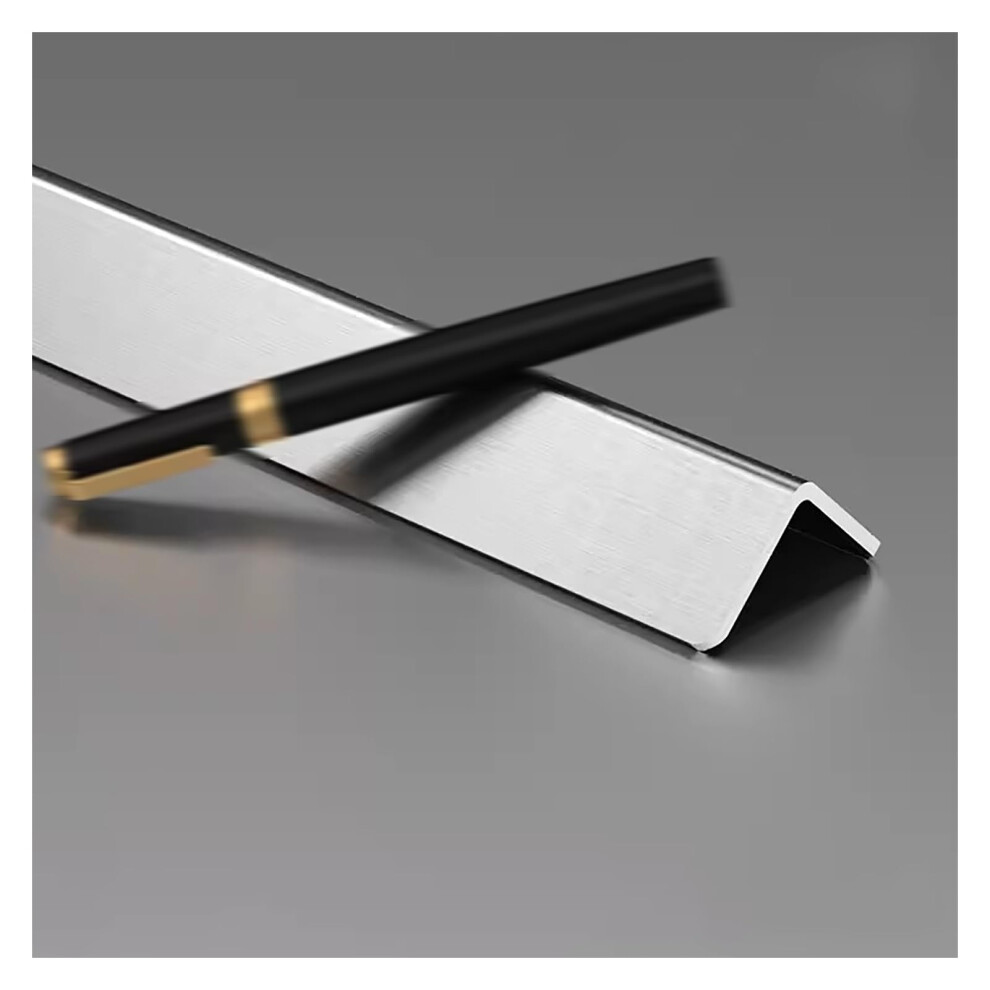 Pvc Corner Guard Selfadhesive Edge Protection Strip For Furniture And Wall Corners 2.5X120cm Silver