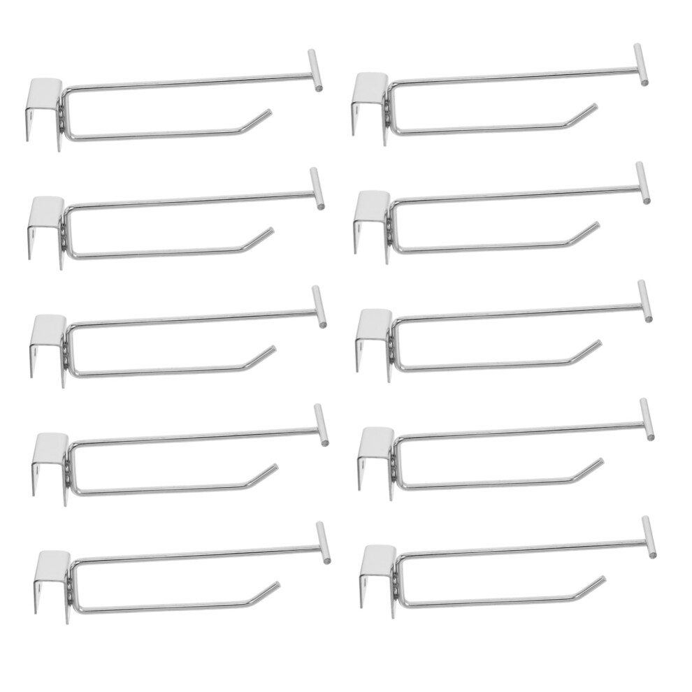 10Pcs Metal Pegboard Hooks Heavy Duty For Garage Store And Supermarket Retail Display 9164114510808