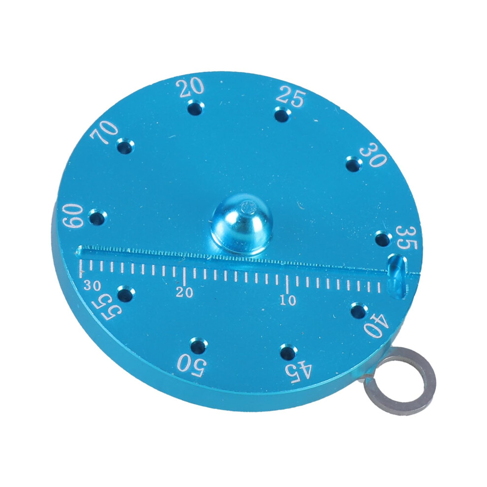 Endodontic Ruler with Gutta Percha Cutter, Stainless Steel Dental Length Gauge for Precise Control