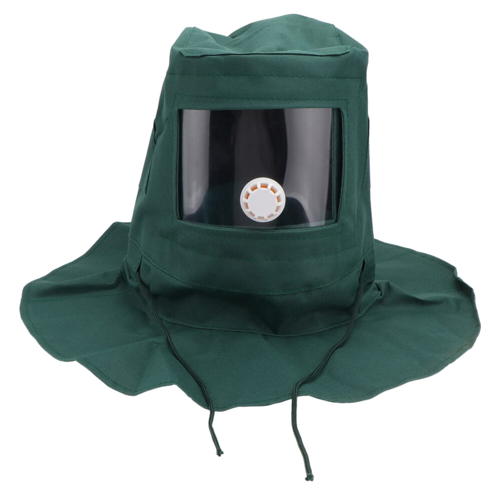 Sandblasting Hood With Clear Acrylic Visor, Dustproof Protective Mask For Grinding And Polishing 9164114511584