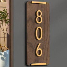 Modern Acrylic House Number Sign   Weatherproof Address Plaque for Home Outdoor