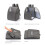 Foldable Breathable Cat & Small Dog Backpack Carrier with Pockets, Adjustable Fit 10