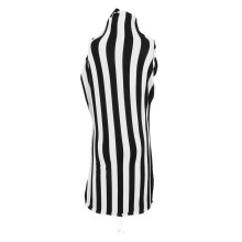 Stretch Cotton Mannequin Cover for Female Torso Display with White Striped Dress Form Replacement