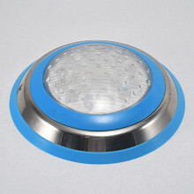 LED Pool Light RGB Waterproof Stainless Steel WallMounted Underwater Lamp for Swimming Pool 12W