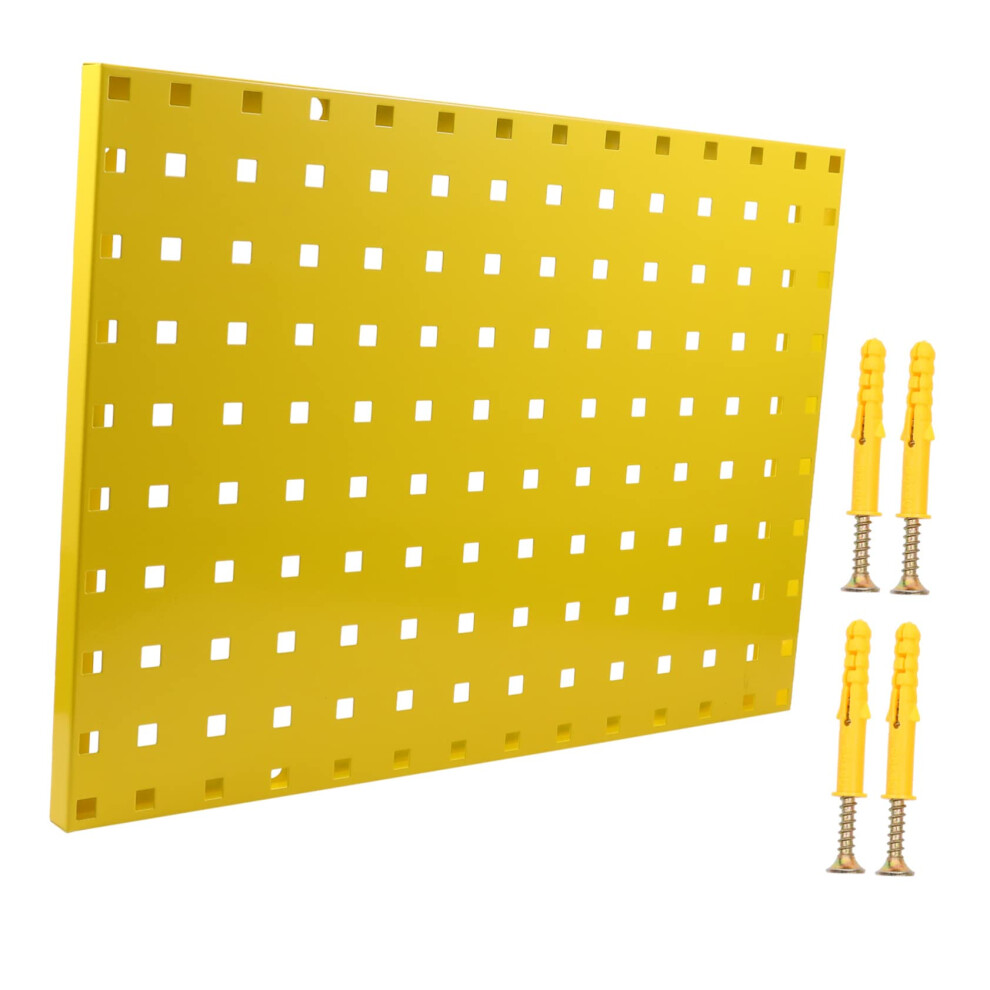 Galvanized Steel Pegboard Organizer Panel For Garage Wall Tool Storage And Heavyduty Use 9164114512406