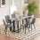 Joolihome Folding Dining Table, Expand Table for Dining Room 2