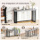 Joolihome Folding Dining Table, Expand Table for Dining Room 4