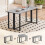 Joolihome Folding Dining Table, Expand Table for Dining Room 5