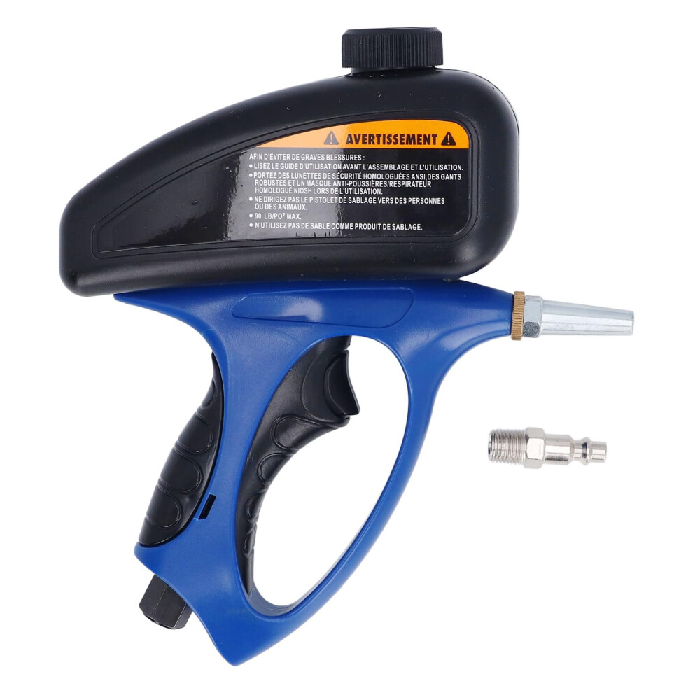 Sandblasting Gun With 3ÂInâ1 Modes, Portable Sandblaster For MultiâMedia Surface Preparation 510Ml 9099447359018