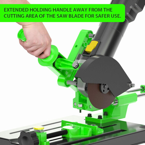 Universal Adjustable Angle Grinder Stand with Cast Base for 100/115/125mm Cutting 2