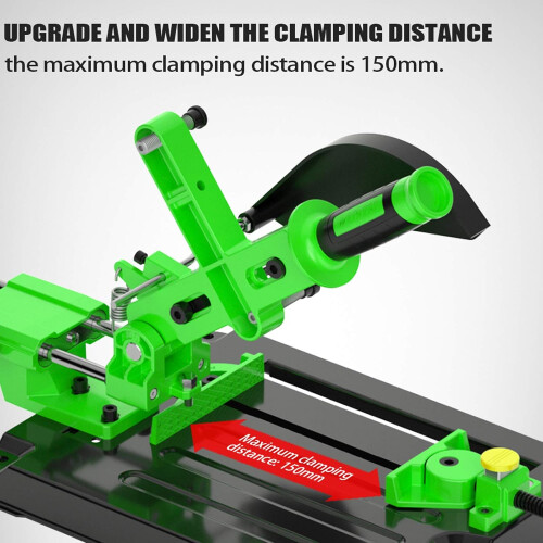 Universal Adjustable Angle Grinder Stand with Cast Base for 100/115/125mm Cutting 1