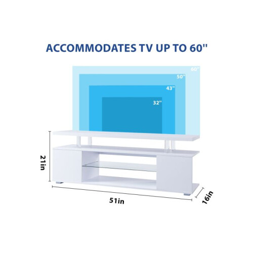 Mobile TV per TV 65 » LED Centro di Gioco e Intrattenimento Console di Stoccaggio Media 1