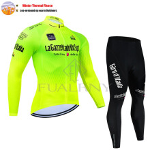 Winter 2026 Thermisch Fleece Fietsshirt met Lange Mouwen Fietskleding Uniform Bik_ZR22_4XL