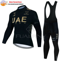 Nieuwe Jae Winter Thermal Fleece Fietsjersey Set Fietskleding Jersey Pak Outdoor_ZR UAE1_M