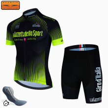 Tour de Italy d'Italia 7 uur MTB fietsshirt met padding voor heren_HY4_XL
